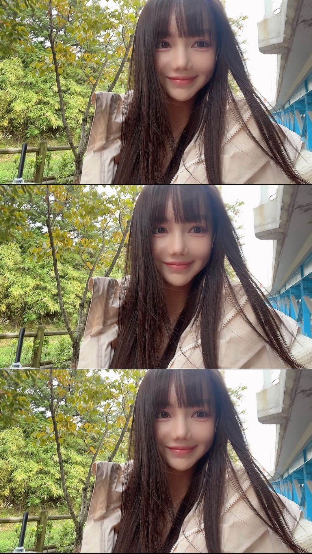 ソアのインスタグラム：「#자기소개 #막차 뛰어가서 잡기😛」