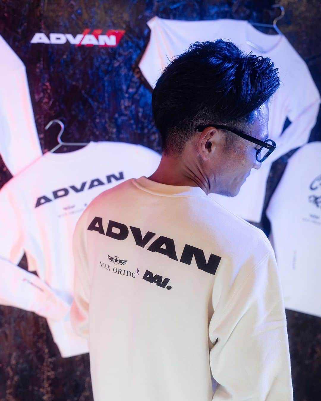 織戸学のインスタグラム：「The ORIDO x DAI ADVAN capsule drops tomorrow online! I will be doing a meet and greet at @bowls with @maxorido and @maaya_orido_559 at 8PM.  The collection will be available online on the Yokohama E-store (link in bio) and at BOWLS LA, limited quantities.」