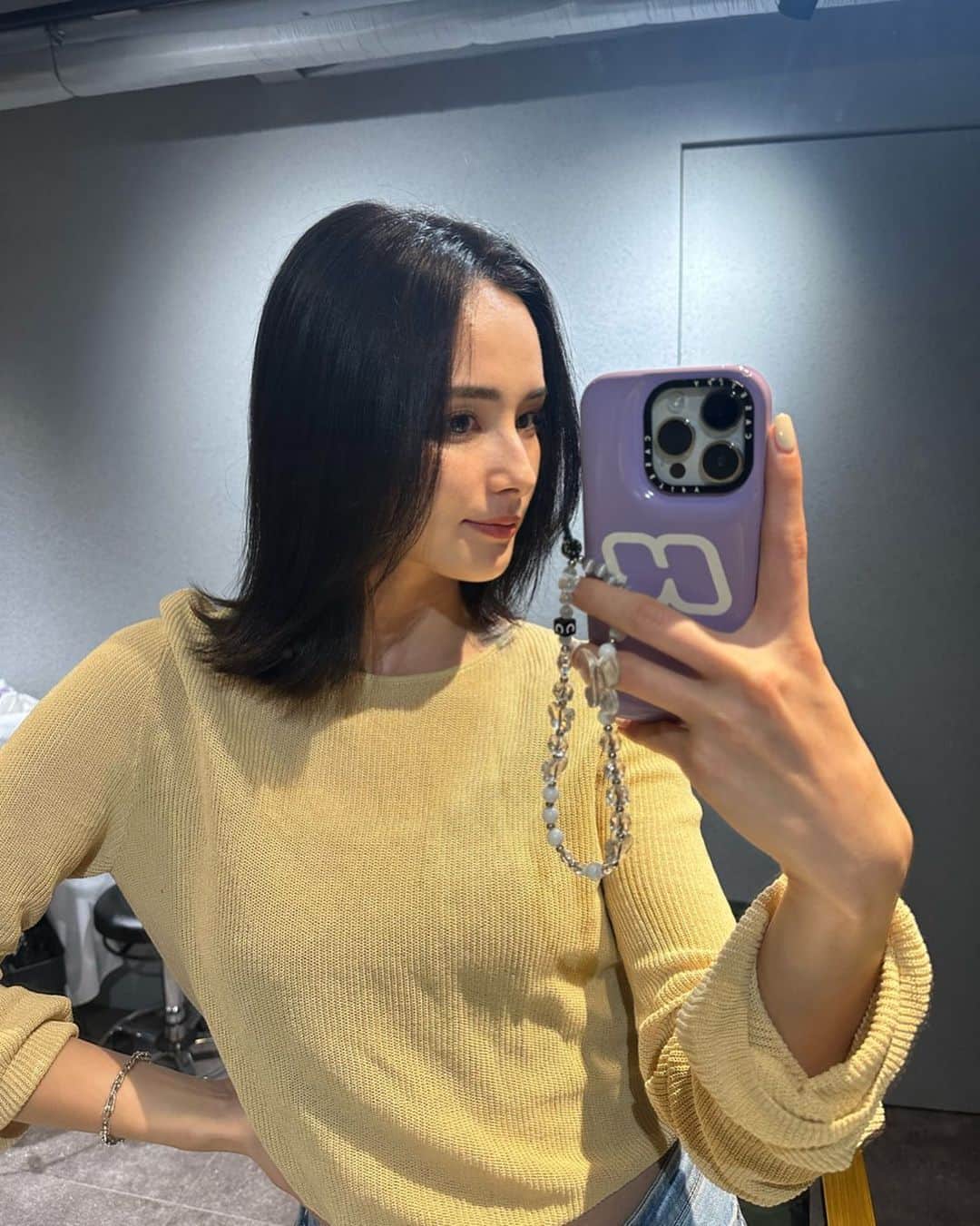 くるみのインスタグラム：「髪の毛がほんっと嘘みたいに毎日サラサラ!しあわせ! ほんとに今まででやってよかった美容系のことBEST３に入る😭😭😭✨✨✨」
