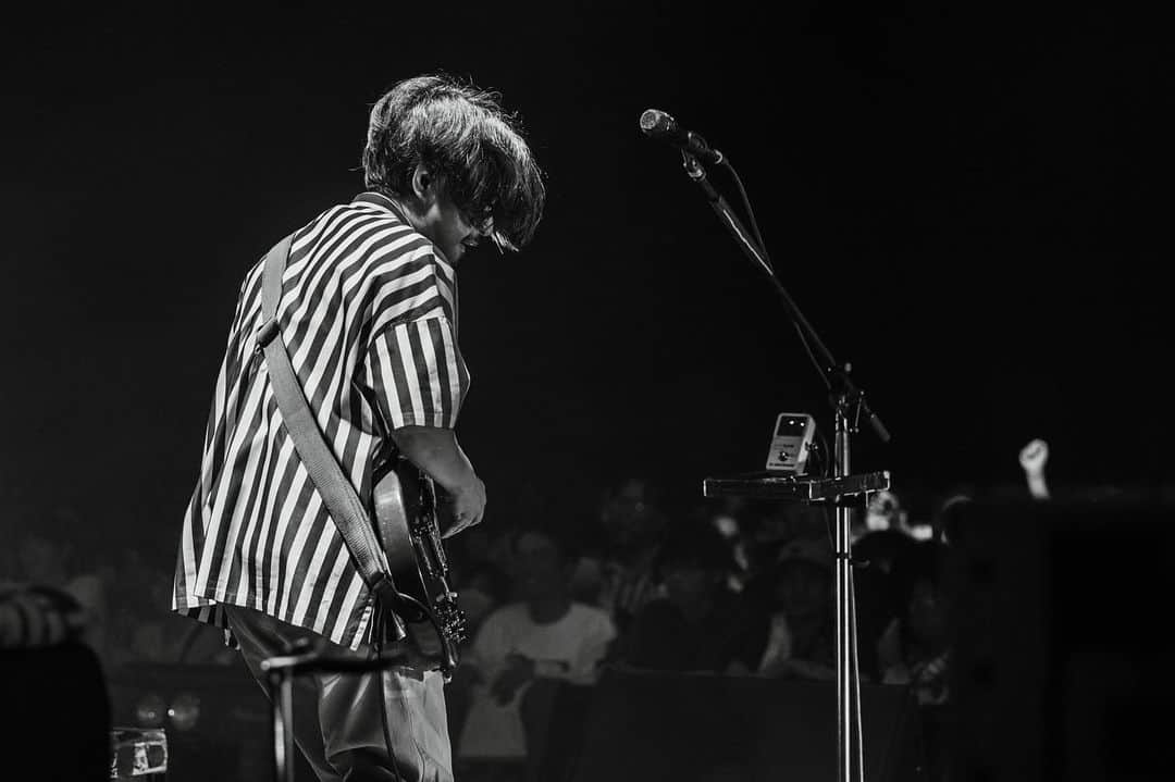 後藤正文のインスタグラム：「ASIAN KUNG-FU GENERATION  at 札幌ファクトリーホール w/ NOT WONK  photo by Jay Hirano @jay_hirano_photography  #asiankungfugeneration #sappro #hokkaido #japan #tour」