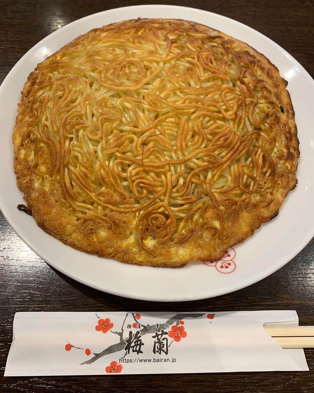 福井晶一さんのインスタグラム写真 - (福井晶一Instagram)「今日のランチ  #梅蘭焼きそば #大好物」10月27日 17時07分 - shoichi.fukui