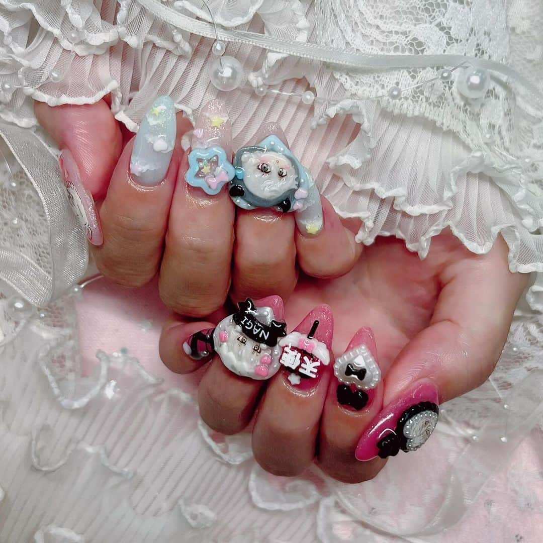 涼宮琴音のインスタグラム：「やっぱり天才すぎなクオリティ💅  #ポミーネイル渋谷 #痛ネイル #ブルーロック #凪誠士郎 #凪誠士郎ネイル #ブルロネイル #凪ネイル #ヲタネイル #3Dネイル  @mzk_pomy  @pomynail_shibuya」