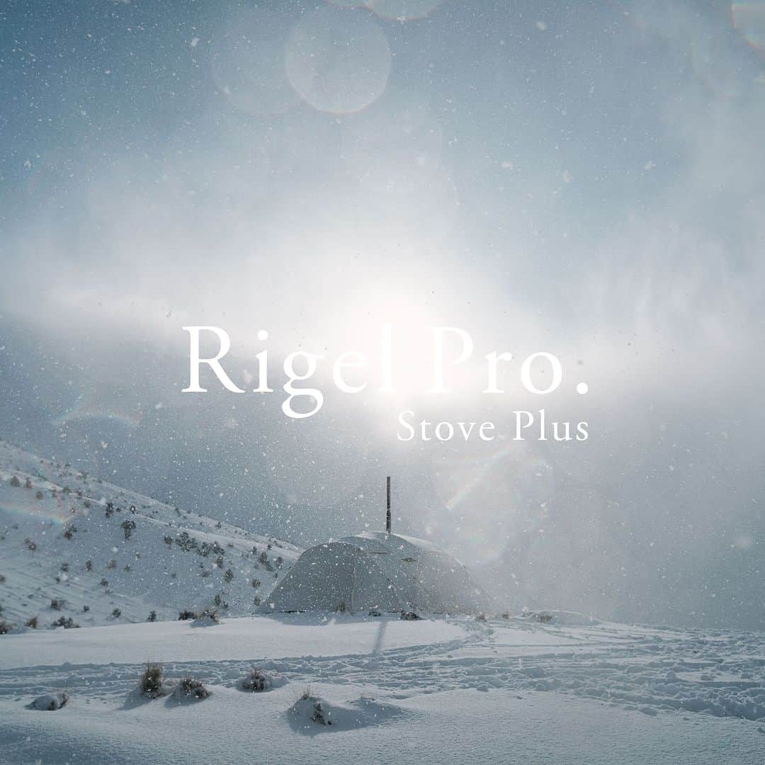 Snow Peakのインスタグラム：「新製品「リゲル Pro. ストーブプラス」 2023年11月25日（土）発売決定！  詳細は特設サイトにて。 ストーリーズのリンクからご覧いただけます。  　 #rigelpro #rigelprostoveplus  #薪ストーブ #焚火 #冬キャンプ  #snowpeak #NOASOBI #スノーピーク #人生に野遊びを」