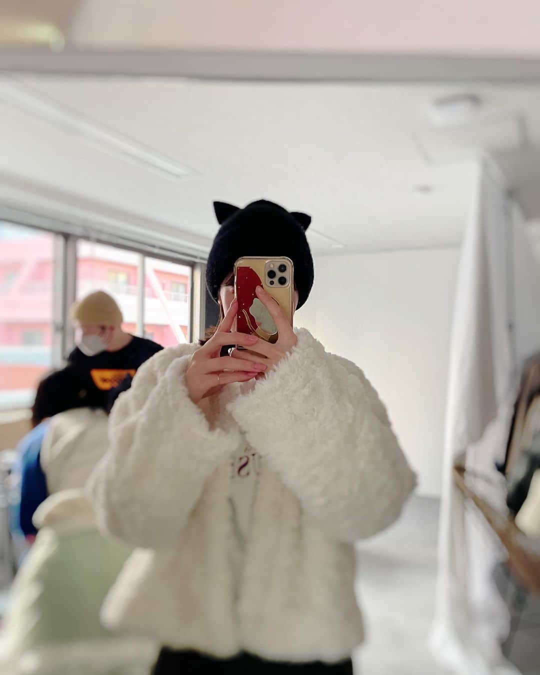 農海姫夏さんのインスタグラム写真 - (農海姫夏Instagram)「撮影で猫耳帽かぶったから撮ってもらった🐱」10月27日 17時04分 - hina_noumi