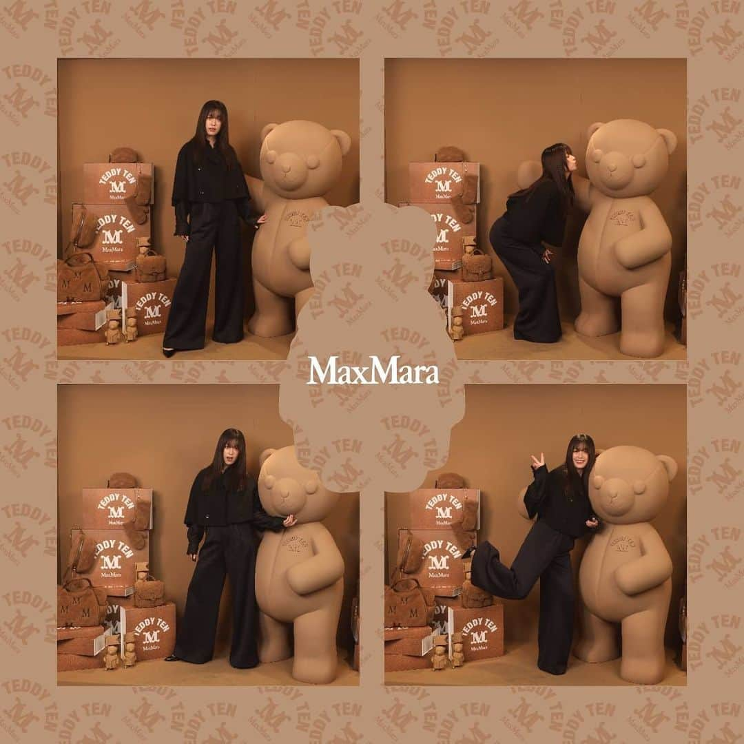 ハン・ヒョジュさんのインスタグラム写真 - (ハン・ヒョジュInstagram)「@maxmara   Happy 10th anniversary Teddy #TEDDYTEN 🐻🧸🤎 #MaxMaraTeddyTen」10月27日 17時48分 - hanhyojoo222