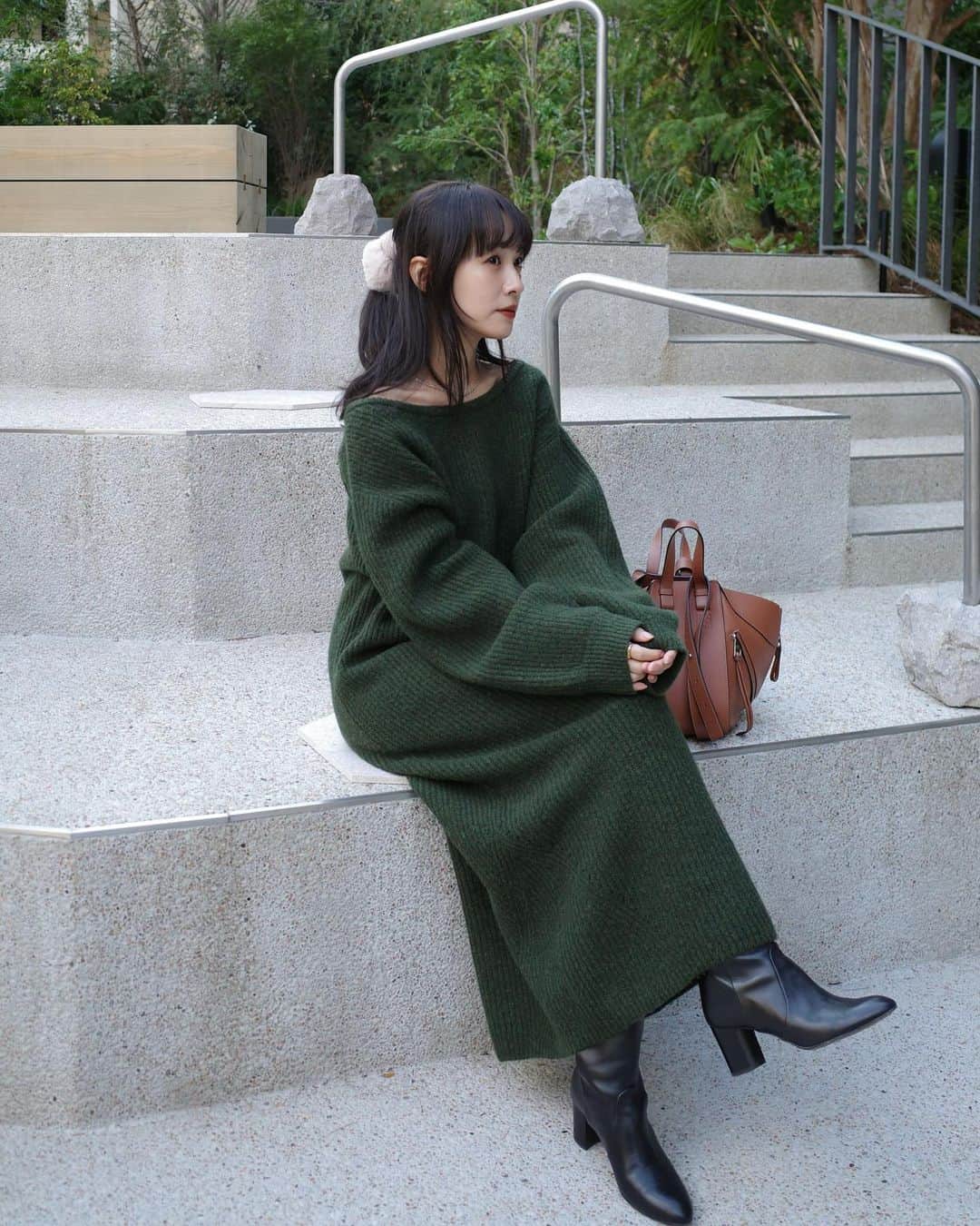 前田希美（まえのん）さんのインスタグラム写真 - (前田希美（まえのん）Instagram)「今日はカーキの日。 N WITH.の新作ワンピがあざとすぎる。 発売までお楽しみに~~~‪‪❤︎‬   #のんの私服 #code #fashion #ootd #nwith #nwithstyling」10月27日 17時48分 - maeda_nozomi