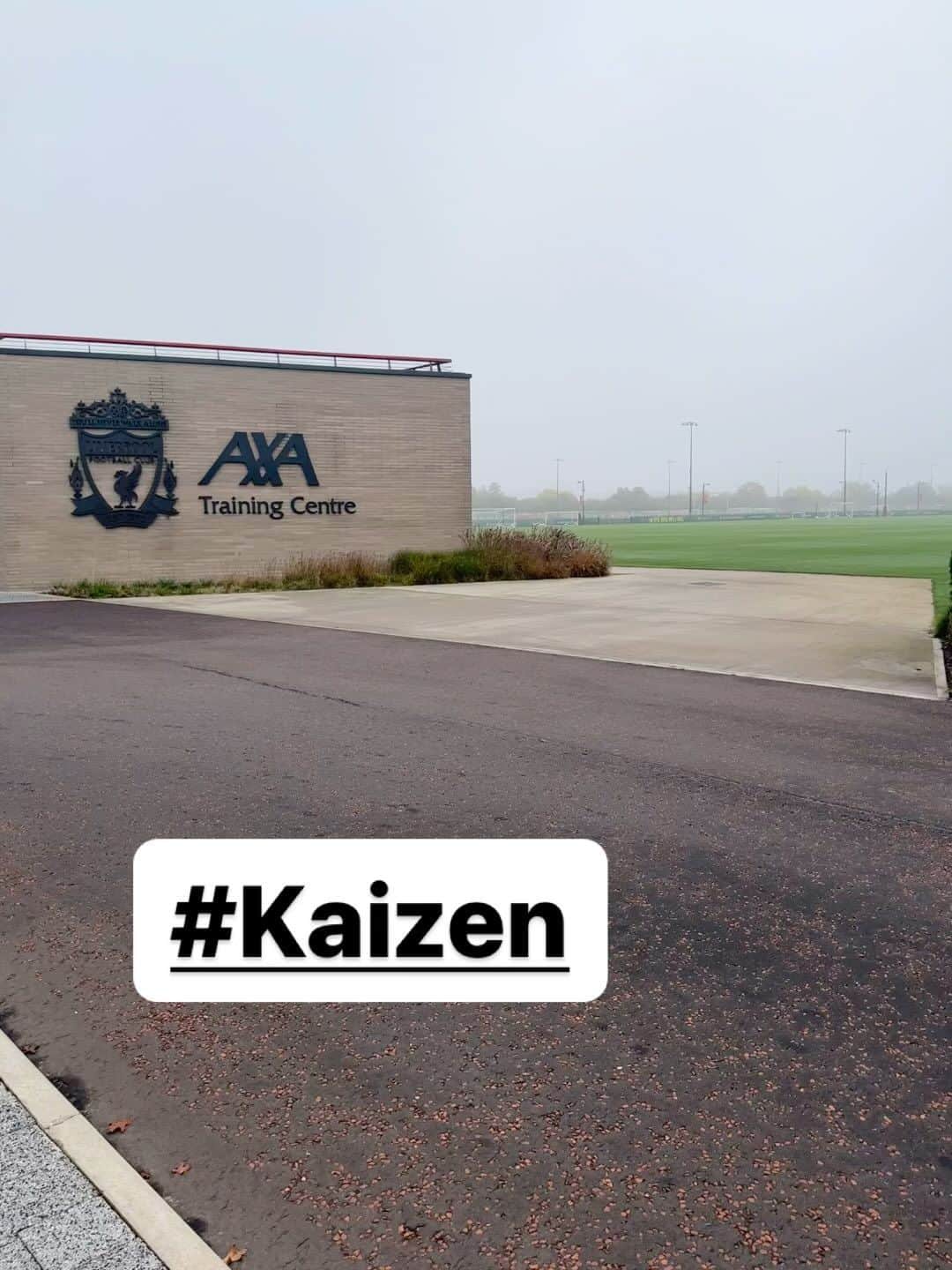 ジョーイ・バートンのインスタグラム：「#kaizen」