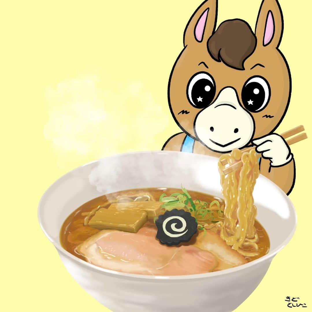 木戸聡彦のインスタグラム：「週末はラーメンが食べたくなりますねぇ… 食欲の秋ですね！  それにしても雪虫が多すぎる……  #ラーメン #札幌ラーメン #マルエーラメーン #お絵かきですよ #お絵かき  #どさんこくん #stv #札幌テレビ #どさんこワイド #木戸聡彦  #きどとしひこ」