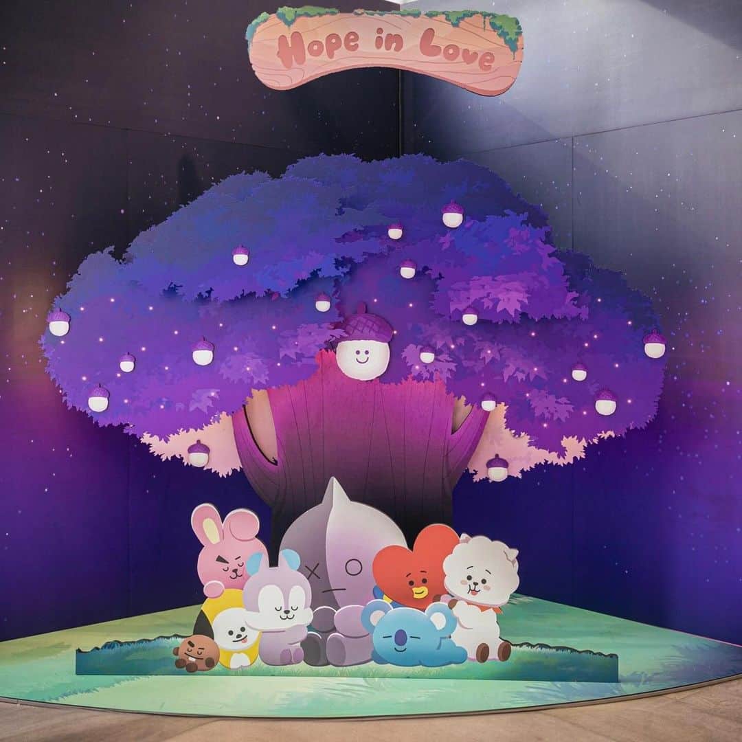BT21 Stars of tomorrow, UNIVERSTAR!のインスタグラム