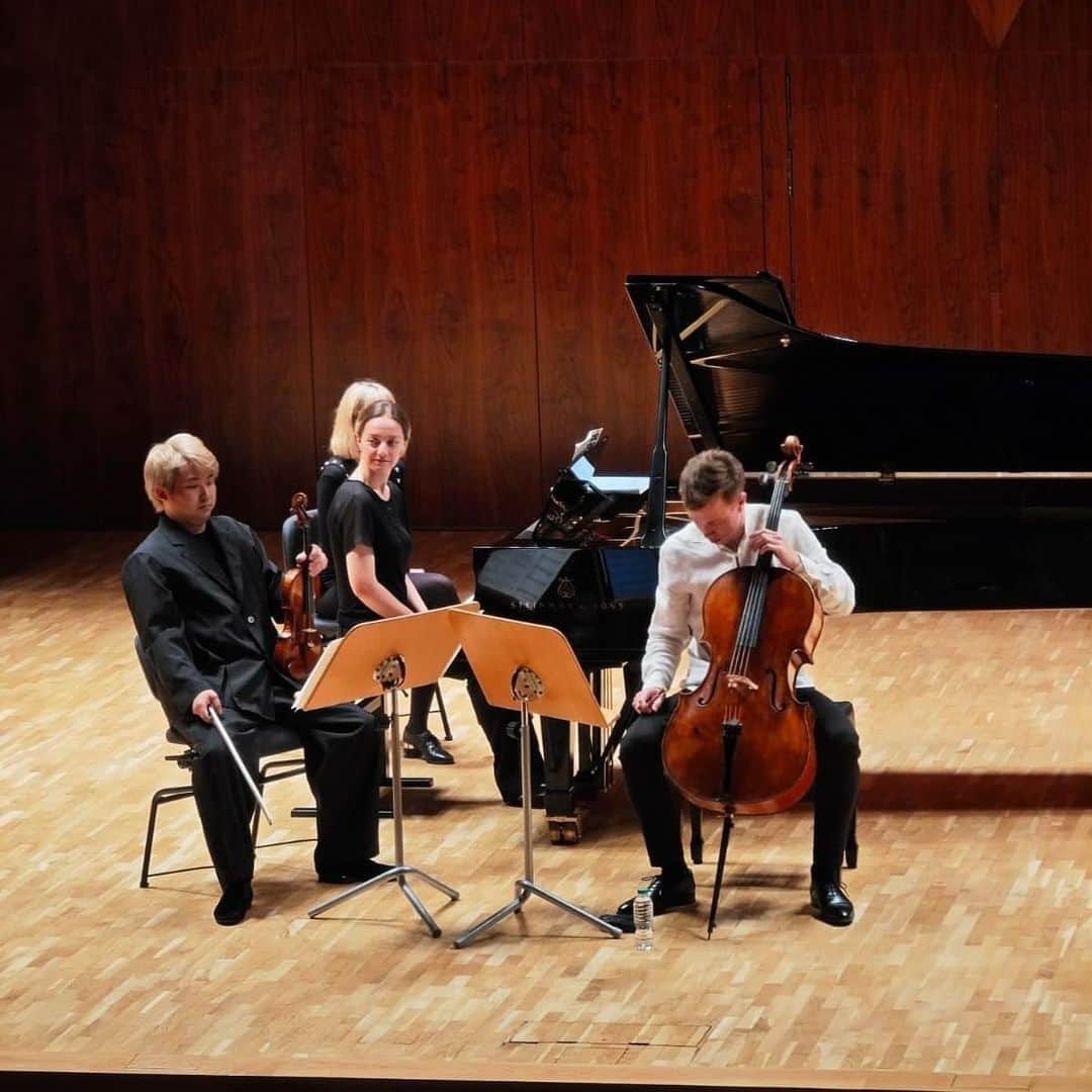 三浦文彰（ヴァイオリニスト）のインスタグラム：「Auerbach,Beethoven and Shostakovich!」