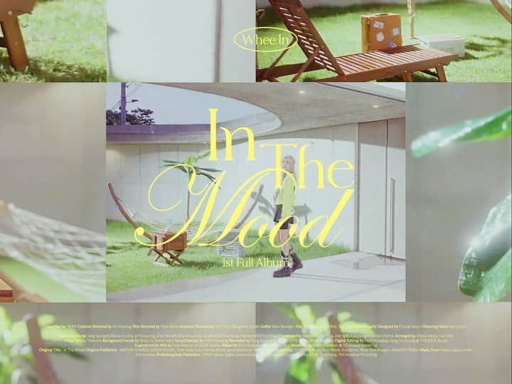 フィインのインスタグラム：「- Whee In 1st Full Album [IN the mood] ’In The Mood‘ LIVE CLIP 💚   ✔ https://youtu.be/hsOXefkSfqM  #휘인 #IN_the_mood #InTheMood」