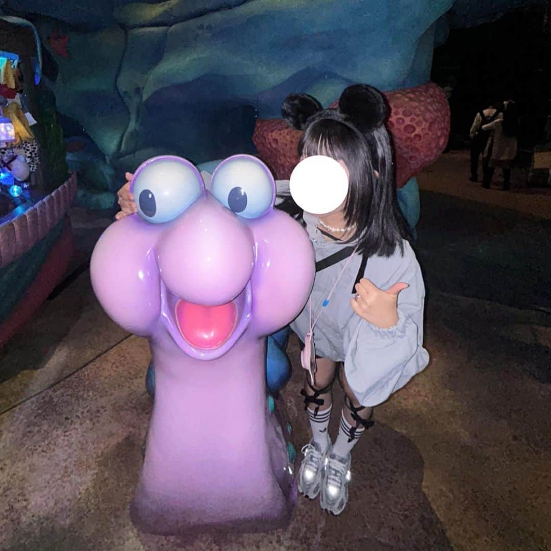 エムエムのインスタグラム：「・ Disney Outfit👶🏻」