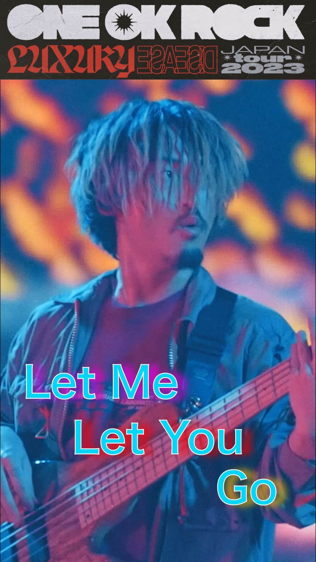 ONE OK ROCKのインスタグラム：「Let Me Let You Go [Official Short Clip from "Luxury Disease" JAPAN TOUR]  11/15発売DVD, BDの予約はこちら https://oor.lnk.to/LD_DVDBD #ONEOKROCK #LUXURYDISEASE #tour」