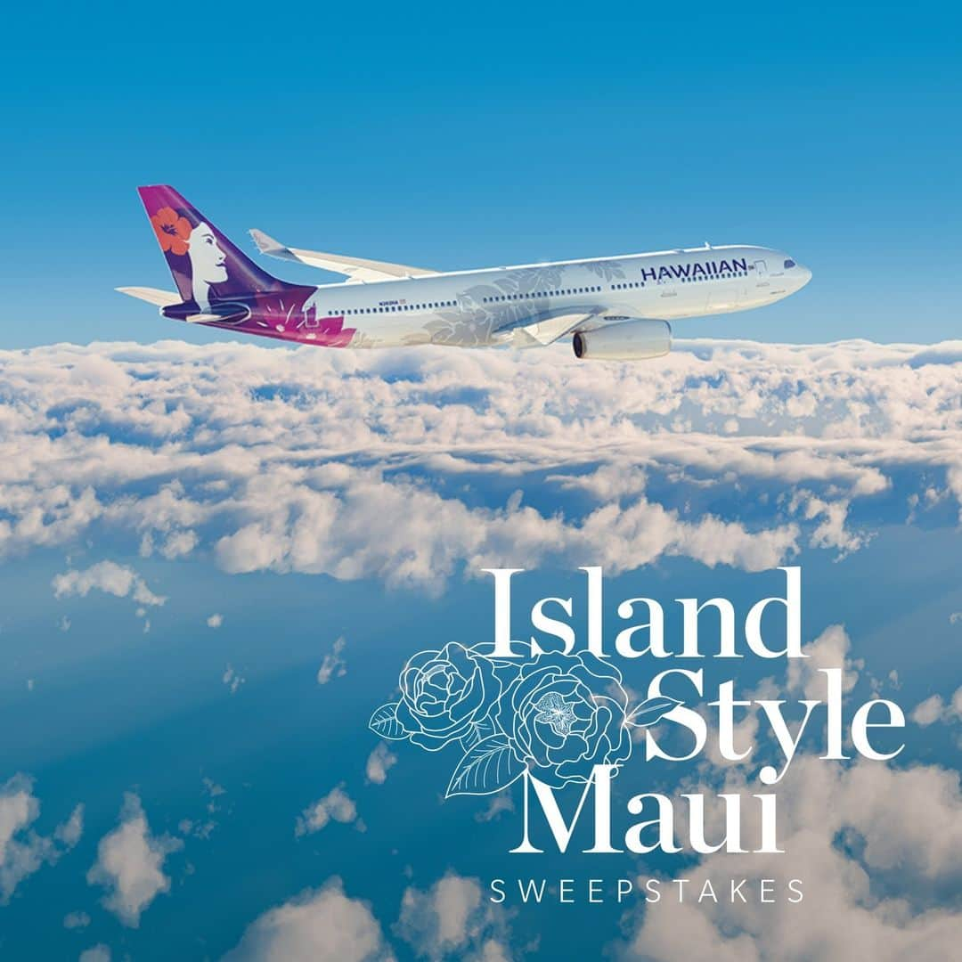 ハワイアン航空さんのインスタグラム写真 - (ハワイアン航空Instagram)「*WINNER SELECTED* This is your LAST CHANCE to enter the Island Style Maui Sweepstakes for a chance to win a very special getaway in South Maui. Enter for a chance to win at the link in our bio. 🌺   NO PURCHASE NECESSARY. 18+/age of maj in 50 U.S./D.C. Ends 10/27. Rules: https://on.hwnair.com/3FwytjZ」10月27日 19時03分 - hawaiianairlines