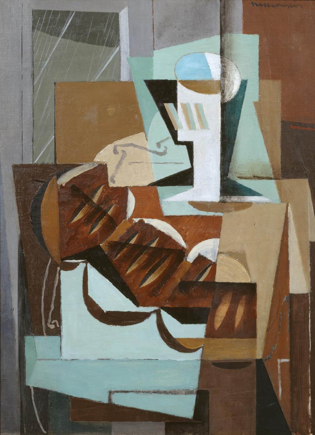 シー ニューヨークのインスタグラム：「'Rain', Louis Marcoussis, 1929」