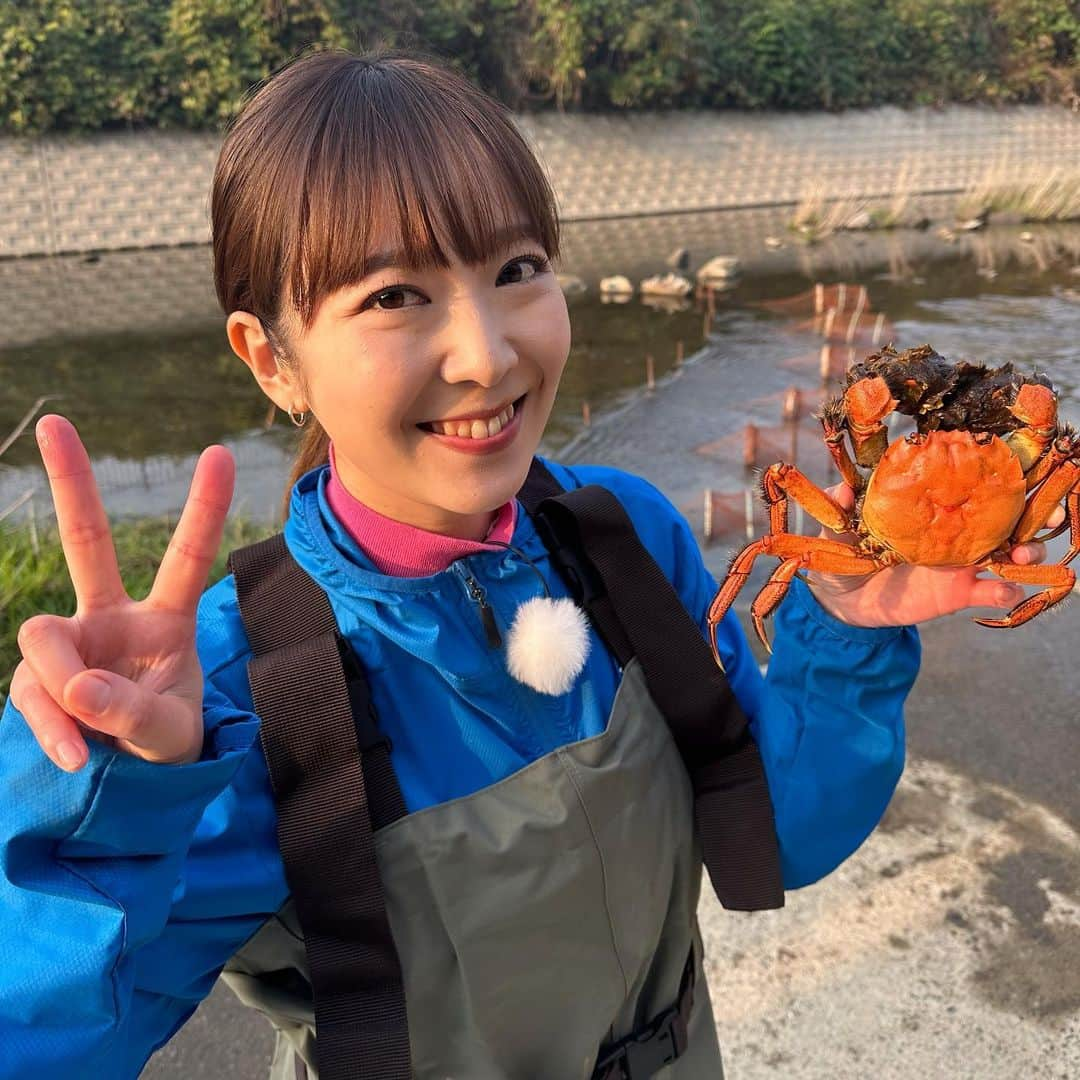 糸永有希のインスタグラム：「山太郎ガネ✌️✌️ シーズン到来です！  #RKK#TBS 系列  #熊本放送#3ch  #熊本県#和水町 #山太郎祭 @thetime_tbs」