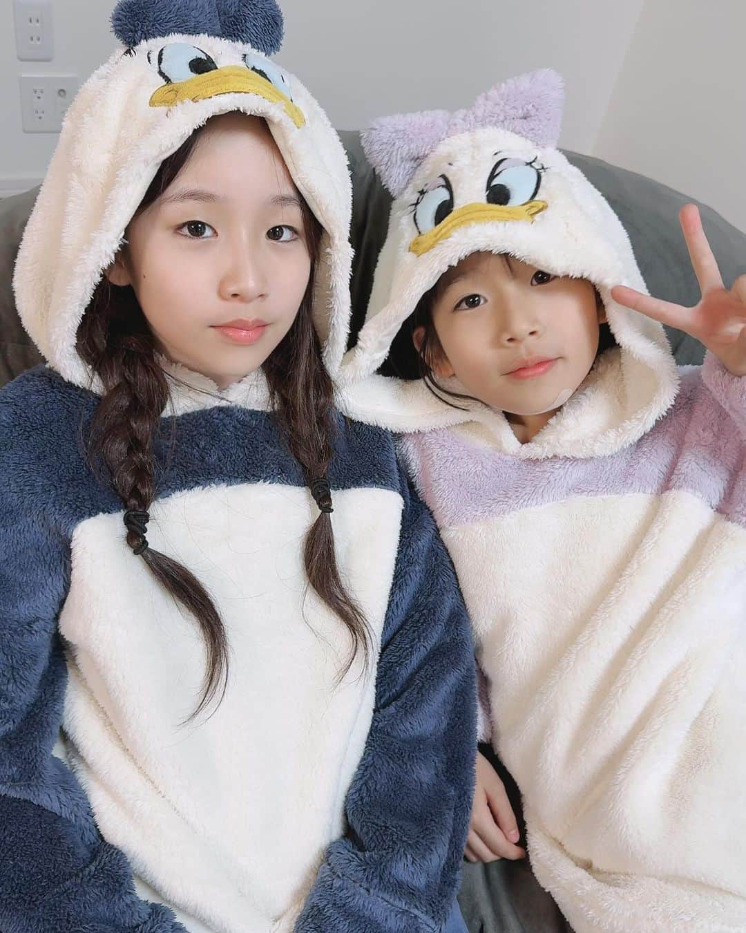 娘のインスタグラム：「パジャマが好きです」