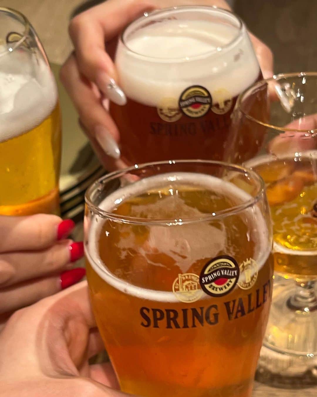 GO AKIMOTOさんのインスタグラム写真 - (GO AKIMOTOInstagram)「We love craft beer  Thank you for the fun night  @springvalleybrewery_official  いつも楽しいSHIMAチームありがとう♡」10月27日 19時52分 - go_akimoto