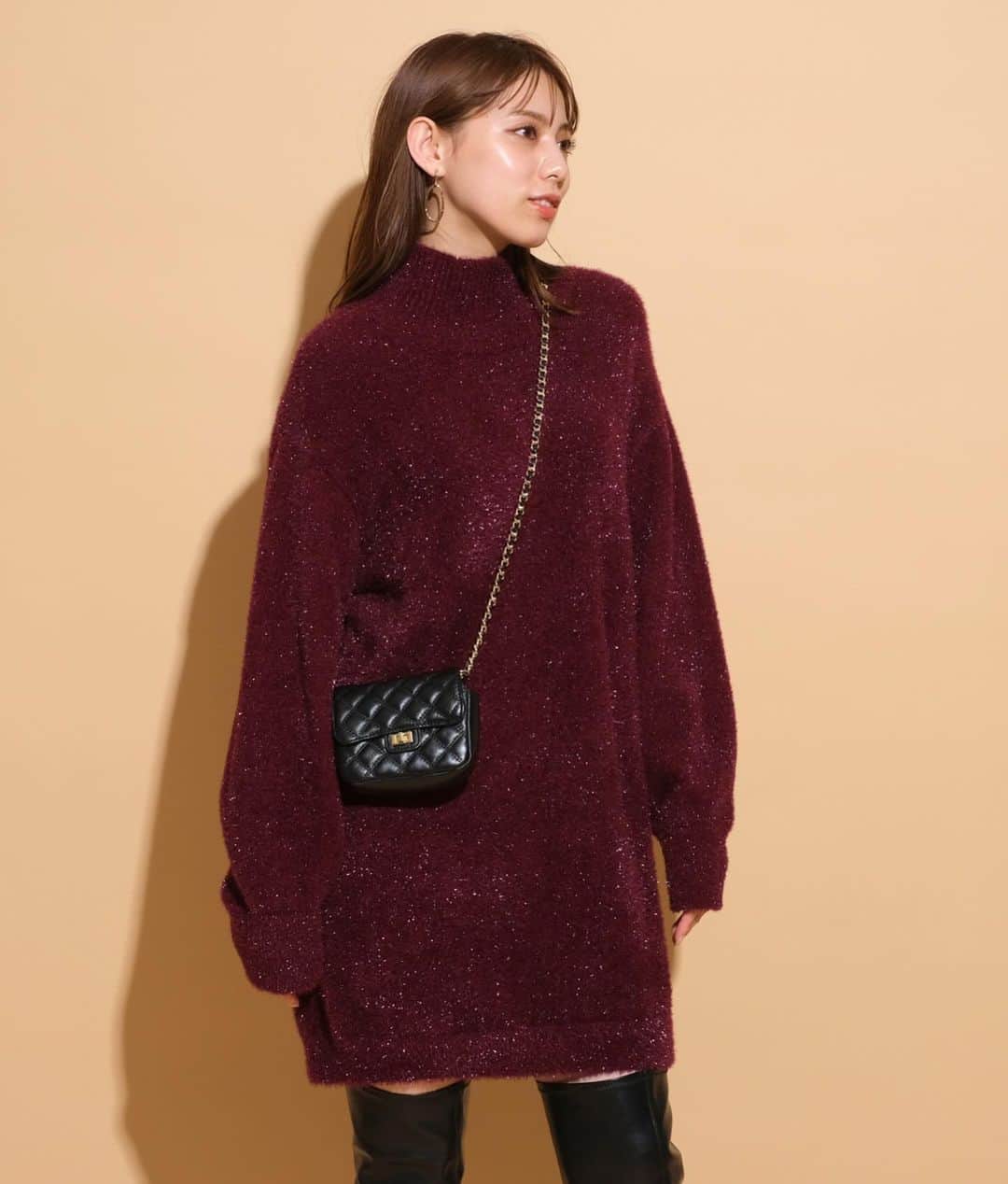 Arpege storyさんのインスタグラム写真 - (Arpege storyInstagram)「10/27(金)〜10/30(月)ALL10%OFF 公式オンライン限定で開催中📣  Recommend Item✨ @mystrada_official   ラメニットミニワンピース price:19,800 color：ラズベリー、モカピンク、黒、チャコールグレー （ルミネ新宿・ルクア大阪限定） ⁡ 商品の詳しい情報はタグからcheck☑︎ ⁡ ————————————————— ⁡ ▶▶︎▶︎news  10/27(金)〜10/30(月) 全品10%OFF 公式オンライン限定で開催中📣 ⁡ ▶▶︎▶︎information ⁡ ☑︎📩メルマガ登録でお得な情報をGET‼︎ 不定期でお得なキャンペーン実施します✨ ⁡ ☑︎公式オンラインサイトArpege storyで 店舗在庫状況がご確認いただけるようになりました！ さらにネットで完売商品もお店に在庫があれば取り寄せ、お取り置き可能になりました💐(一部店舗のみ) ⁡ ————————————————— ⁡ #mystrada  #マイストラーダ」10月27日 19時57分 - arpege_story