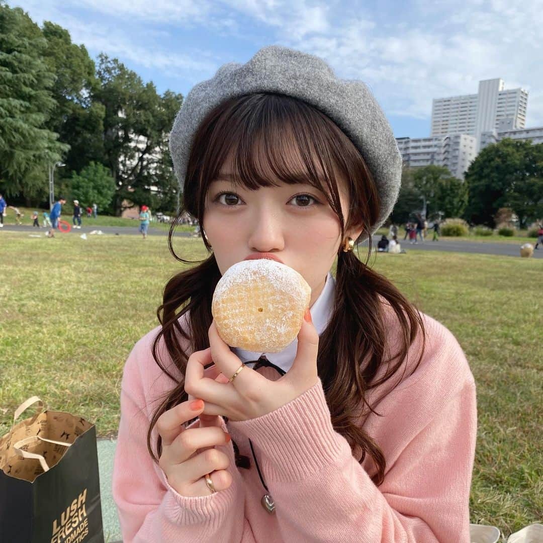 鈴木楓恋さんのインスタグラム写真 - (鈴木楓恋Instagram)「ピクニック🍩」10月27日 20時03分 - _karendayo_