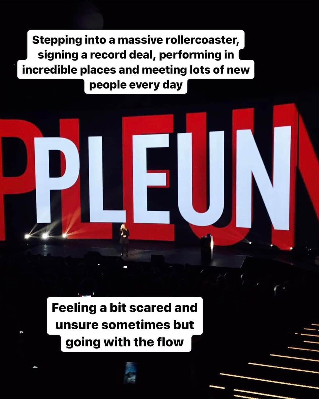 Pleun Bierboomsさんのインスタグラム写真 - (Pleun BierboomsInstagram)「How it started vs how it’s going, a little story time. 🎶 It has been a rollercoaster but I’m excited for the next chapter.」10月27日 20時09分 - theofficialplume