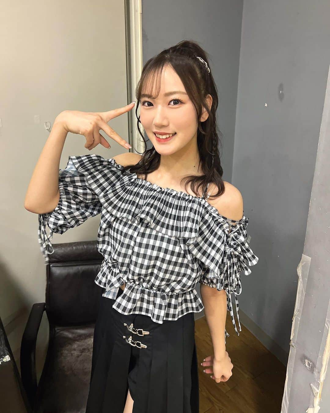 眞鍋杏樹さんのインスタグラム写真 - (眞鍋杏樹Instagram)「Will be idol公演▷We are idol公演⭐️  #nmb48 #7期生 #アイドル」10月27日 20時45分 - 10th_anjune