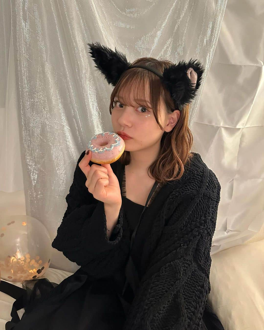 NANOKAさんのインスタグラム写真 - (NANOKAInstagram)「Halloween homeparty🎃🐈‍⬛♡  ドーナツ以外手作りして、 デコレーションして楽しかったー🫶🏻  ゆまありがとう☺️  #ハロウィン #ハロウィンパーティー #ホームパーティー」10月27日 21時17分 - pompom_nanoka