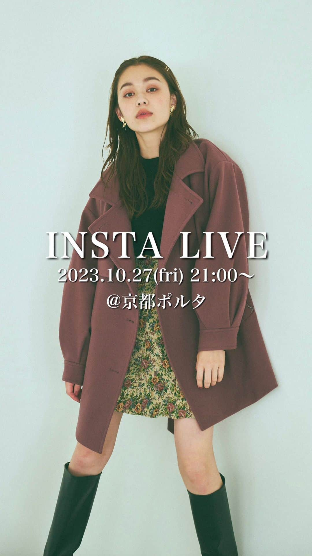 ミスティウーマンのインスタグラム：「. INSTA LIVE ㅤㅤㅤㅤㅤㅤㅤㅤㅤㅤㅤㅤㅤ ㅤㅤㅤㅤㅤㅤㅤㅤㅤㅤㅤㅤㅤ  京都店よりおすすめアウターコーデをご紹介🐰 お得なポイント還元イベント中にゲットすべき アイテムをお見せします♪ 是非お買い物の参考にしてみてください💐 ㅤㅤㅤㅤㅤㅤㅤㅤㅤㅤㅤㅤㅤ 【20%ポイント還元中！】 10/25(水)〜11/5(日)各店営業終了まで (webは11/6(月)11:59まで) ㅤㅤㅤㅤㅤㅤㅤㅤㅤㅤㅤㅤㅤ ㅤㅤㅤㅤㅤㅤㅤㅤㅤㅤㅤㅤㅤㅤㅤㅤㅤㅤㅤㅤㅤㅤㅤㅤ ▽出演スタッフ▽ 【 @eringi_mystywoman 】 153cm  骨格ウェーブ 【 @miyumiyu38__ 】154cm  骨格ウェーブㅤㅤㅤㅤㅤㅤㅤㅤㅤㅤㅤㅤㅤ  ㅤㅤㅤㅤㅤㅤㅤㅤㅤㅤㅤㅤㅤ ㅤㅤㅤㅤㅤㅤㅤㅤㅤㅤㅤㅤㅤ  #mystywoman#ミスティウーマン#フェミニンコーデ#大人可愛いコーデ#着回しコーデ#デートコーデ#冬コーデ#ロングコートコーデ#ロングコート#スタンドカラー#スタンドネック#ステンカラー#エンパイアワンピース#ワンピースコーデ#パワショルワンピース#ファーブルゾン#ガウンコート#ケーブルニット#ブルゾンコーデ#ファー#ミニワンピコーデ#ミニワンピース#ニットワンピ#ニットワンピースコーデ#シンプルニット#カラーニットコーデ#ミニスカート#ミニスカートコーデ」