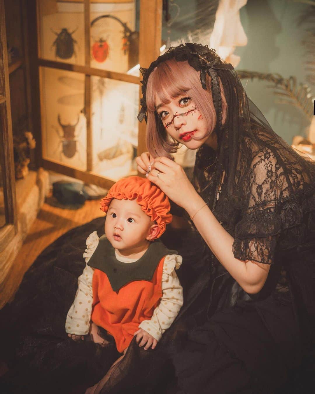 陳語謙さんのインスタグラム写真 - (陳語謙Instagram)「🎃𝓱𝓪𝓹𝓹𝔂 𝓱𝓪𝓵𝓵𝓸𝔀𝓮𝓮𝓷🎃 活捉一隻小南瓜精✌︎( ˙-˙︎︎︎ )  📸&妝&造型 @imyusyuan  都是小喵一手包辦ฅ💕」10月27日 21時54分 - cyc.85