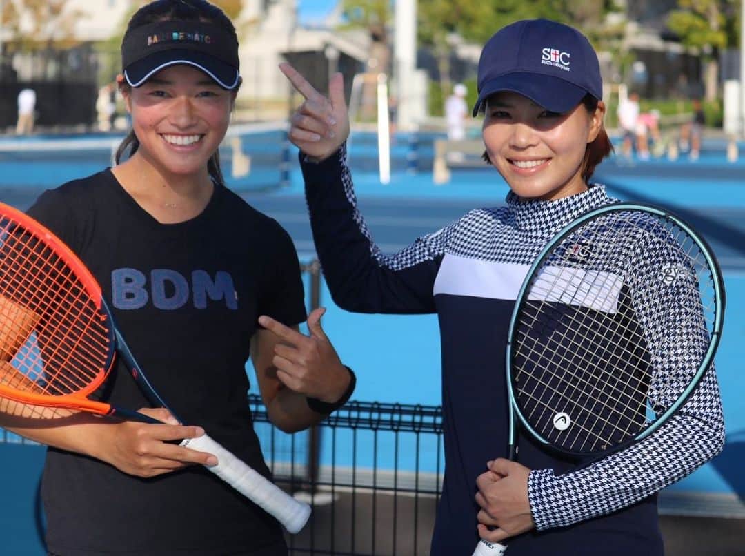 尾崎里紗のインスタグラム：「@balle_de_match_official  TシャツのBDMが可愛い🤗 ⁡」