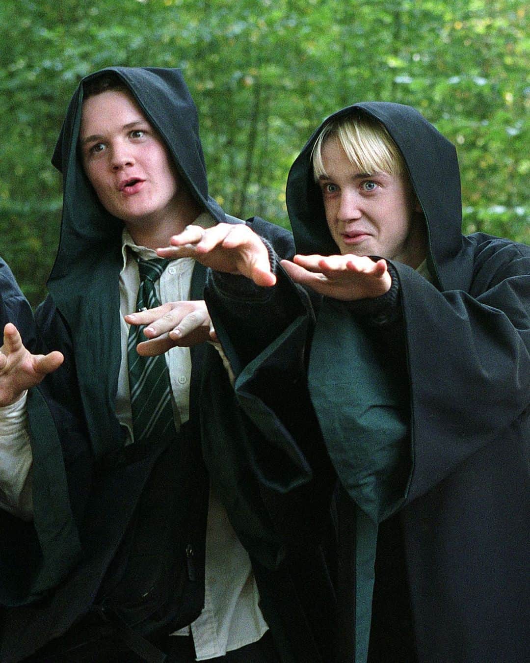 ハリー・ポッターのインスタグラム：「nobody does spooky season like slytherin 👻」