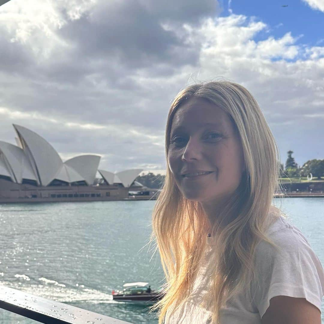 グウィネス・パルトローのインスタグラム：「27 hours in 🇦🇺.」