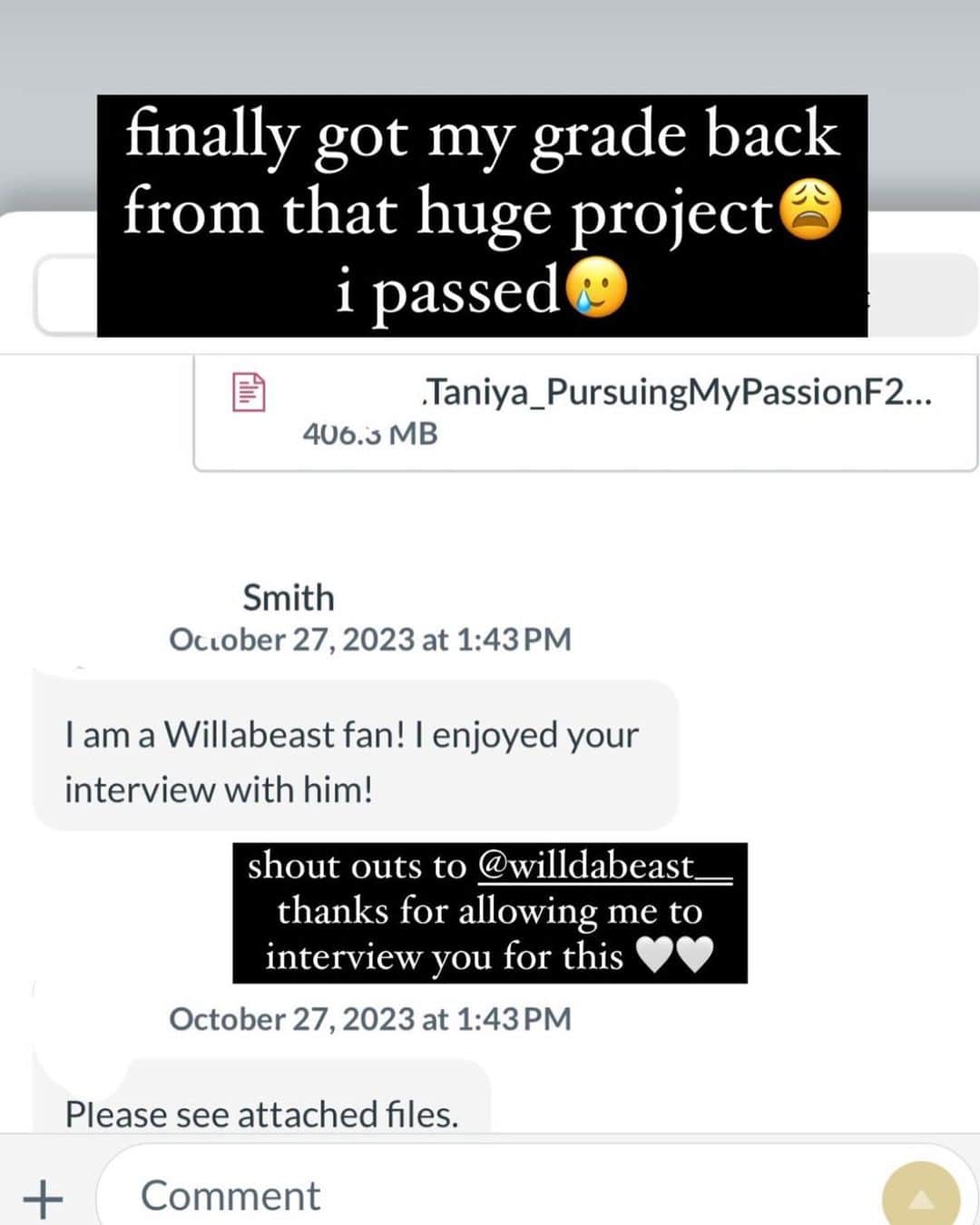 WilldaBeastさんのインスタグラム写真 - (WilldaBeastInstagram)「#HBCU 🖤✅⛽️  ——- Congratulations.   You held a great interview, congratulations on passing your Huge project.  humbled and chose me as your subject.   bless you Queen.  #AlabamaState #Willda」10月28日 8時37分 - willdabeast__
