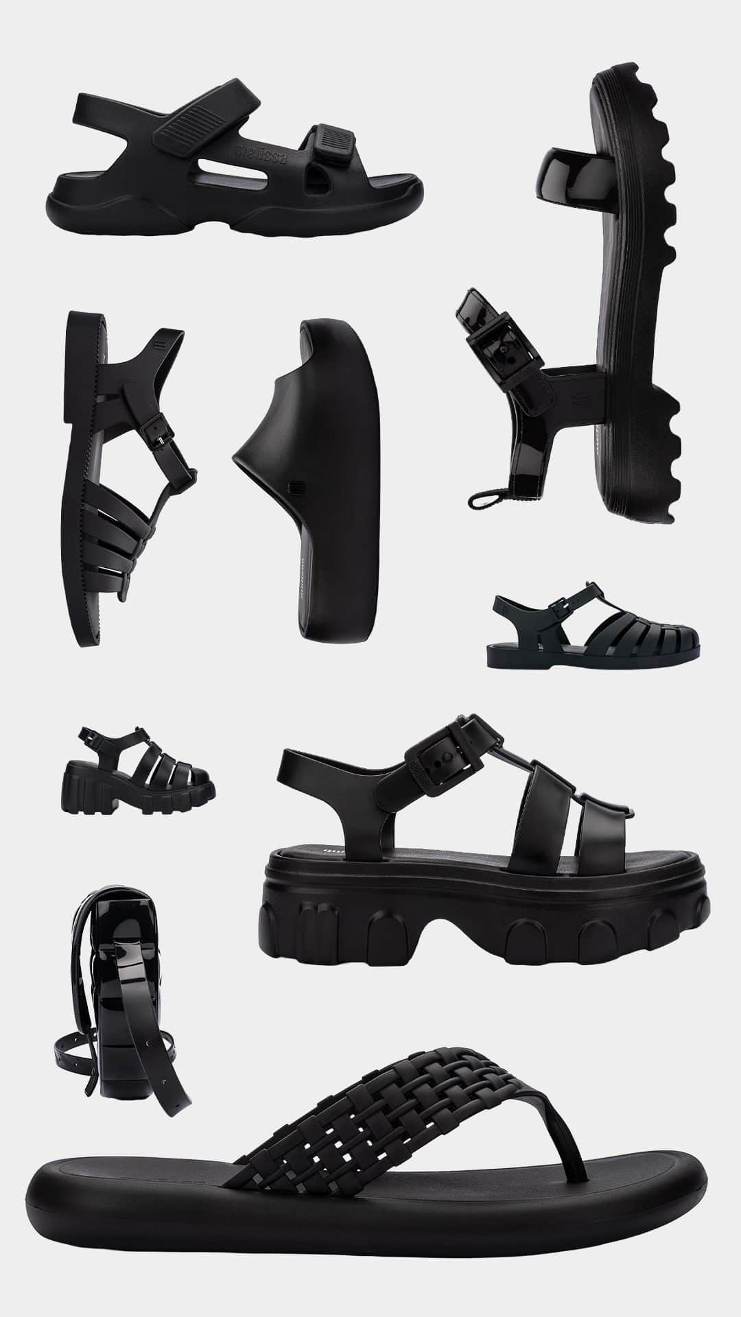 メリッサのインスタグラム：「🌞 Hits do verão, aceitas? 🌞 Eles já estão disponíveis em melissa.com.br  e nos Clubes Melissa espalhados pelo Brasil! Qual cor você vai garantir, mô?」