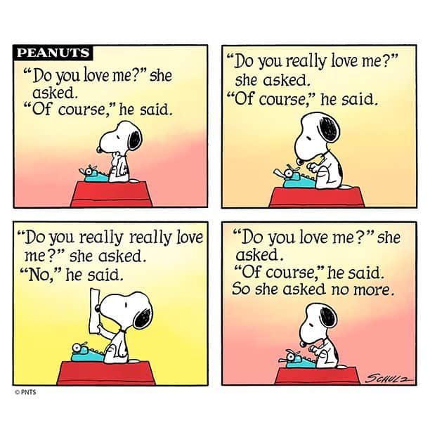 スヌーピーさんのインスタグラム写真 - (スヌーピーInstagram)「Snoopy's love story」10月28日 1時42分 - snoopygrams
