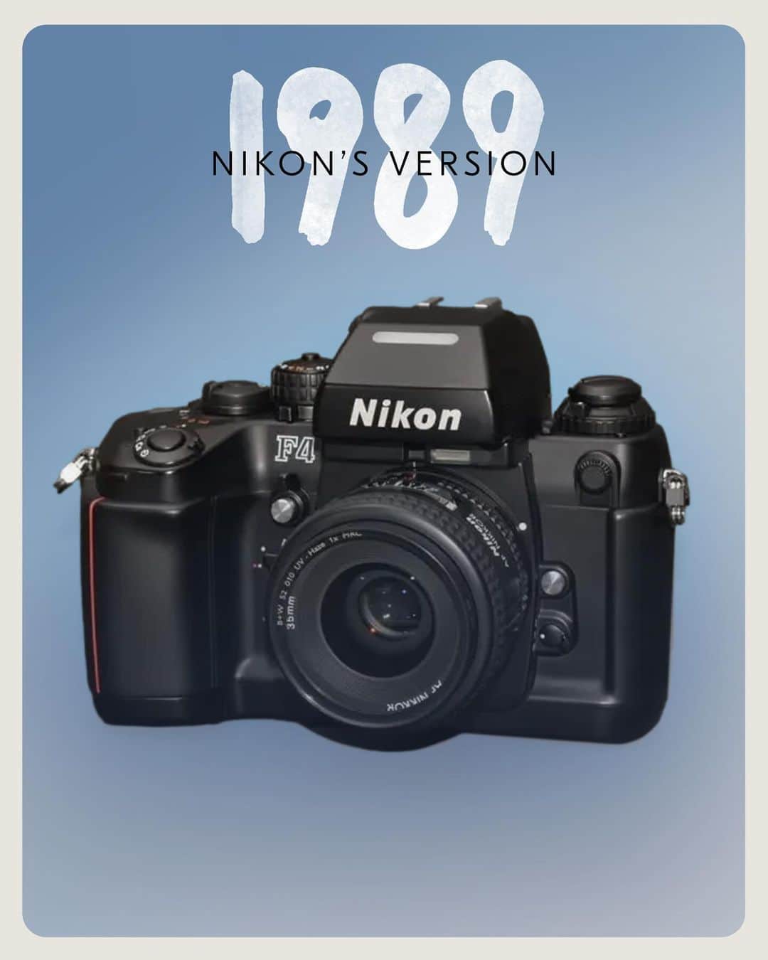 NikonUSAのインスタグラム：「1989 (Nikon’s version).   We’ll never go out of style.」