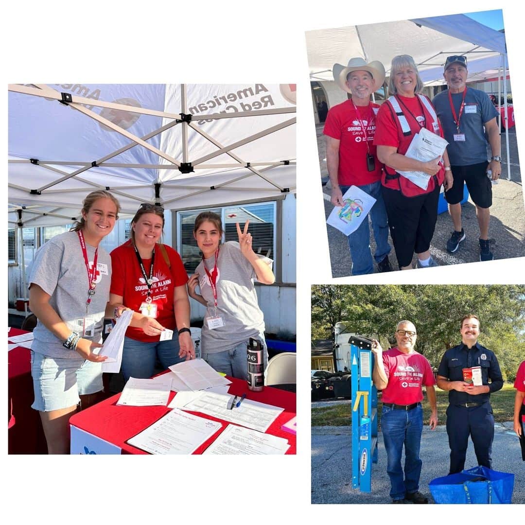 ネーブ・キャンベルのインスタグラム：「Red Cross volunteers don’t just respond to home fires, they also help keep people safe from them. 🥰  Since 2014, volunteers from across the country have installed free smoke alarms in high-risk communities and taught families how to prevent home fires and build an escape plan through our Home Fire Campaign.  We’re grateful for the hundreds of volunteers who give their time to continue this lifesaving work. To date, they’ve installed more than 2.6 million smoke alarms and made over 1.1 million homes safer.  ⛑️ @KYRedCross ⛑️ @RedCrossNorthwest ⛑️ @COWYRedCross ⛑️ @SoCalRedCross ⛑️ @RedCrossOfWisconsin  ⛑️ @GeorgiaRedCross  Have you seen our volunteers in your neighborhood? Tell us where! #EndHomeFires  #HomeFireSafety #RedCross #ThankYouVolunteers」
