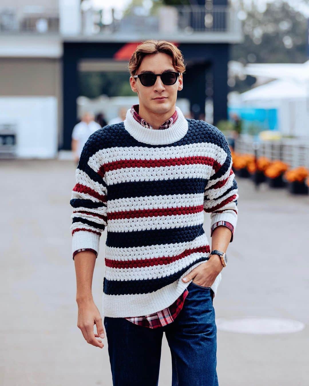 Tommy Hilfigerさんのインスタグラム写真 - (Tommy HilfigerInstagram)「Straight from paddock to the Tommy Hilfiger Store in Mexico City. #GeorgeRussell @mercedesamgf1」10月28日 2時09分 - tommyhilfiger
