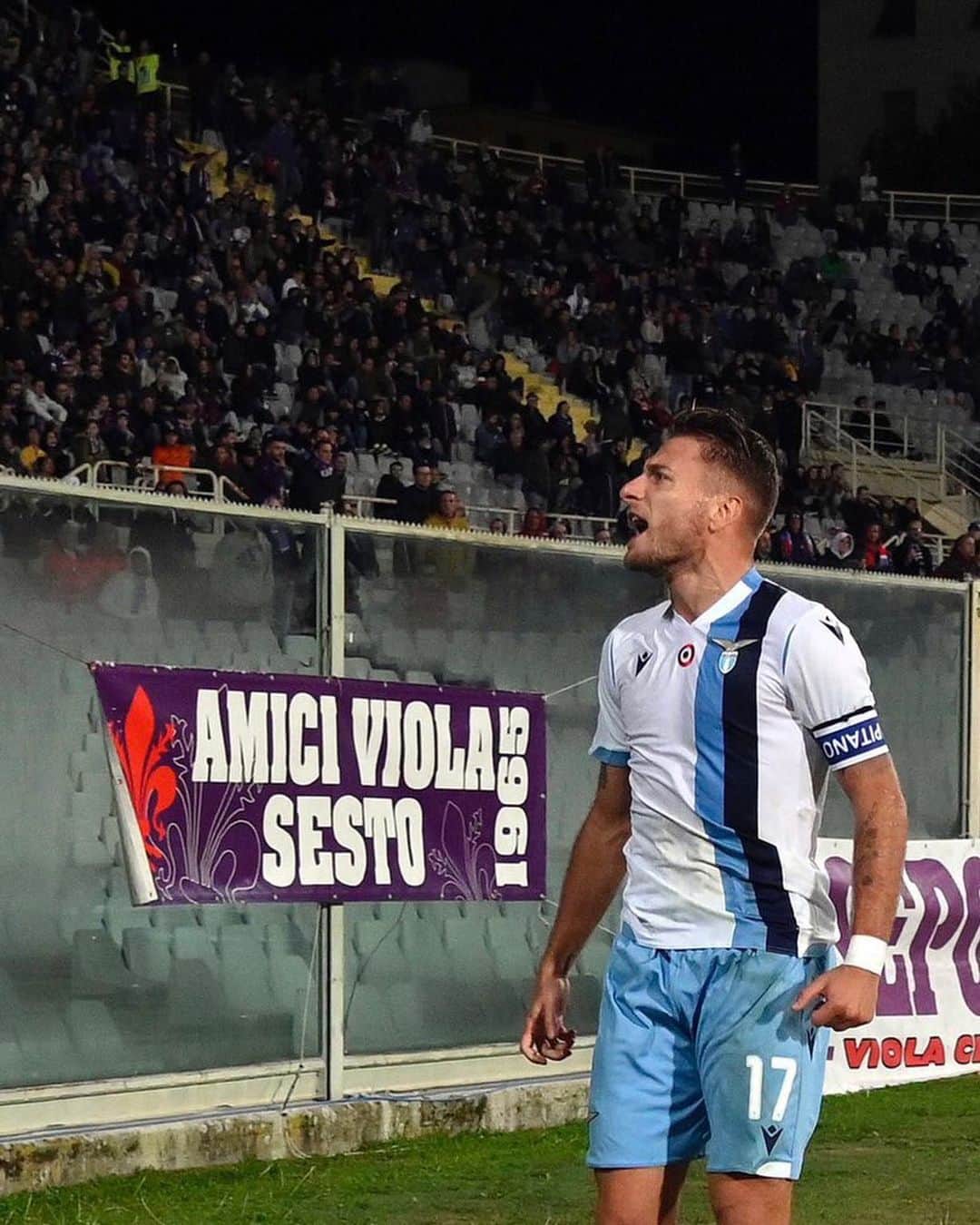 SSラツィオのインスタグラム：「𝗚⚽️𝗔𝗟 𝗢𝗙 𝗧𝗛𝗘 𝗗𝗔𝗬 👑 Il Capitano di testa per espugnare Firenze  #CMonEagles 🦅」