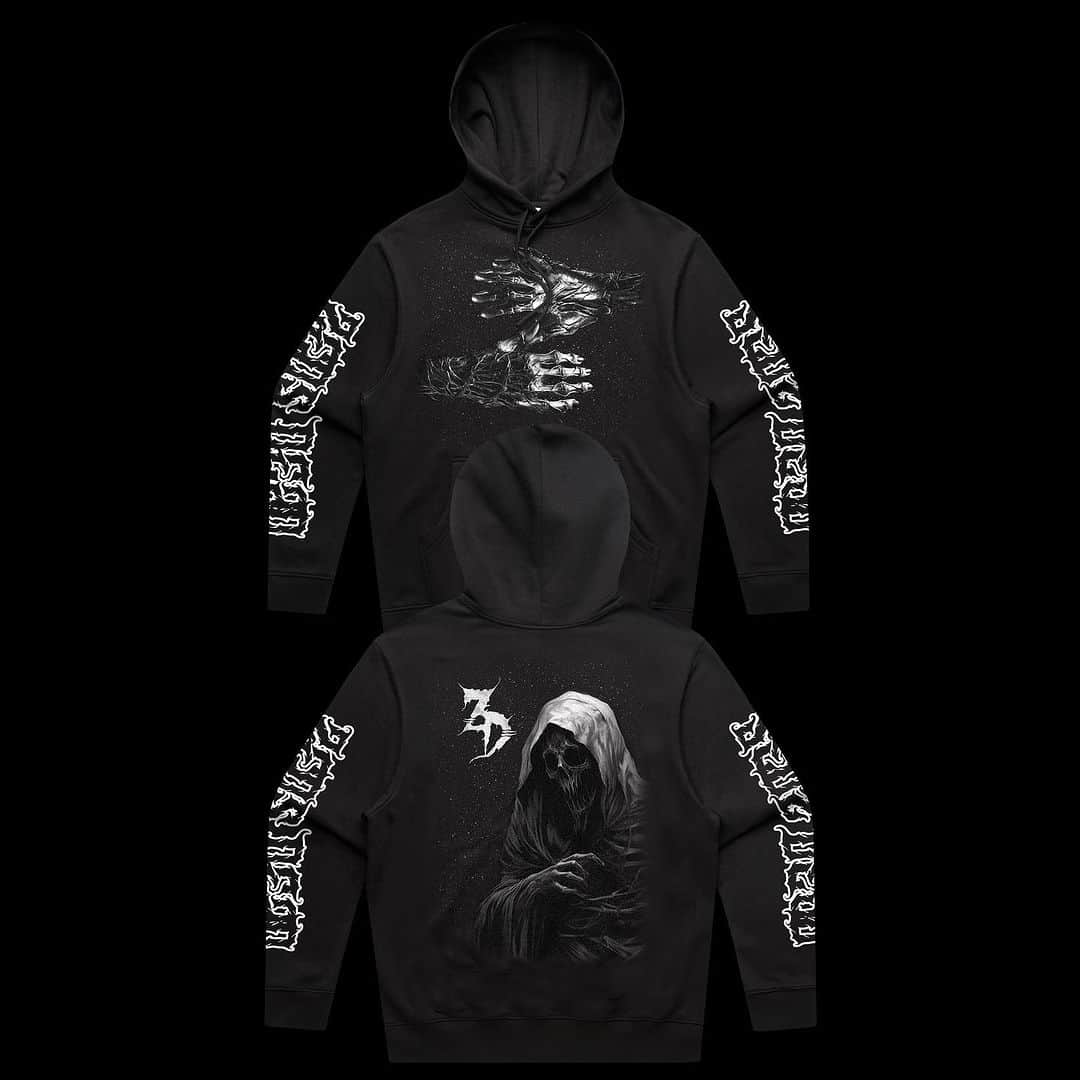 Zeds Deadさんのインスタグラム写真 - (Zeds DeadInstagram)「DESCENDING COLLECTION AVAILABLE NOW! New jerseys, hoodies and pashminas added to our merch store for all your spooky festivities 🧟‍♂️🕸️🧟  LINK IN BIO OR HEAD TO SHOP.ZEDSDEAD.NET」10月28日 3時00分 - zedsdead