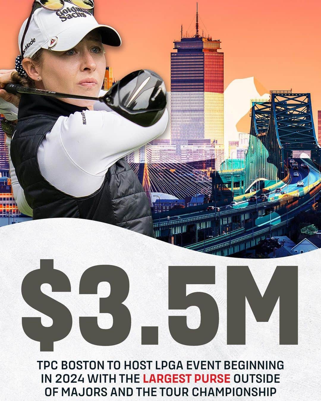 チョン・インジのインスタグラム：「That’s a lot of dough! 🤑  #lpgatour」