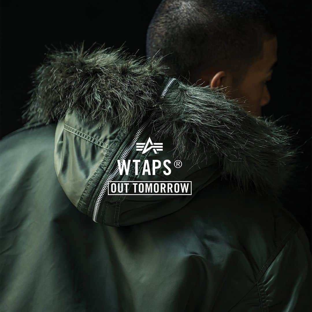 さんのインスタグラム写真 - (Instagram)「WTAPS x Alpha Industries N-2B Parka - OUT TOMORROW.  Sign up for SMS notifications to get your order in first.  #alphaindustries #wtaps_alphaindustries #wtaps」10月28日 3時02分 - alphaindustries