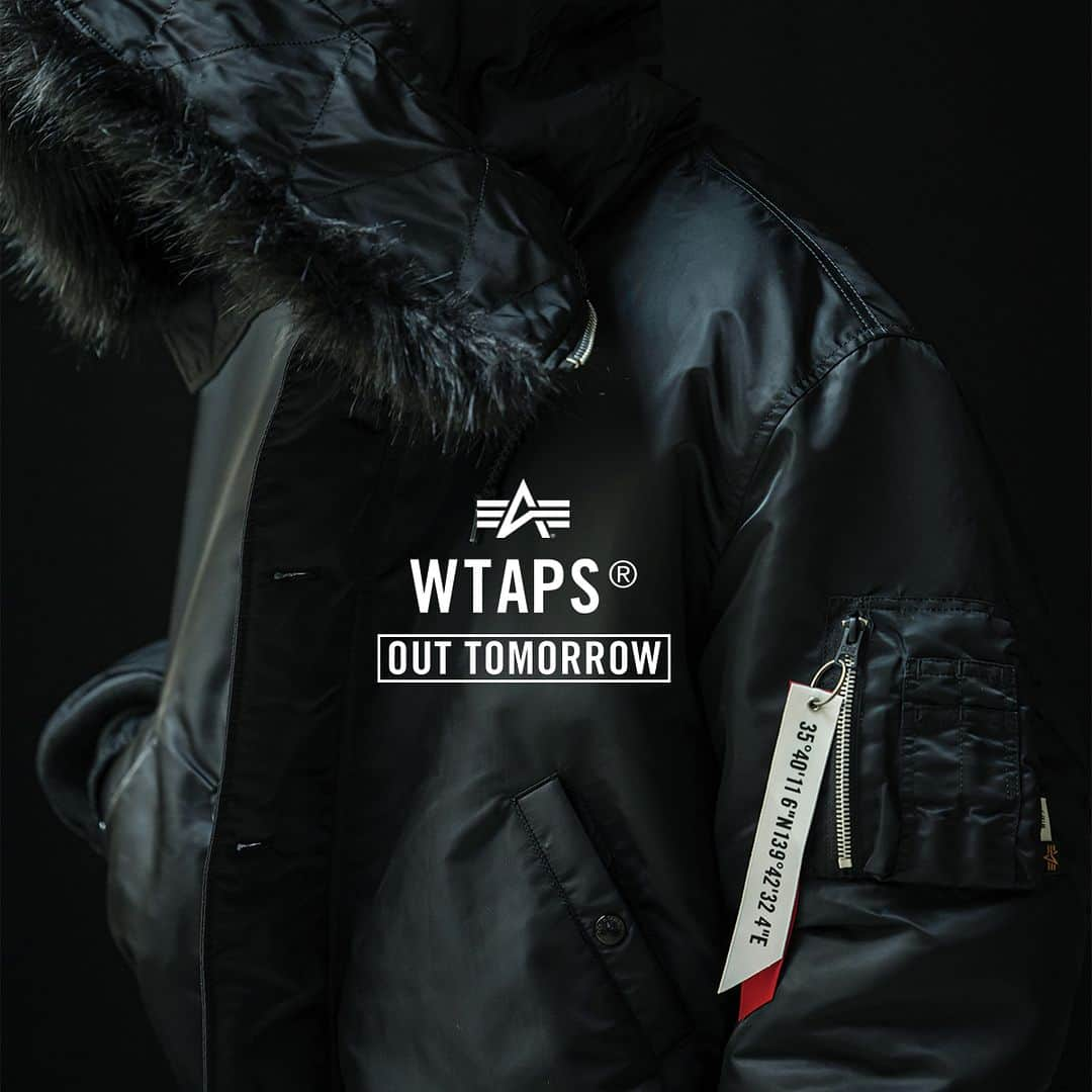 さんのインスタグラム写真 - (Instagram)「WTAPS x Alpha Industries N-2B Parka - OUT TOMORROW.  Sign up for SMS notifications to get your order in first.  #alphaindustries #wtaps_alphaindustries #wtaps」10月28日 3時02分 - alphaindustries