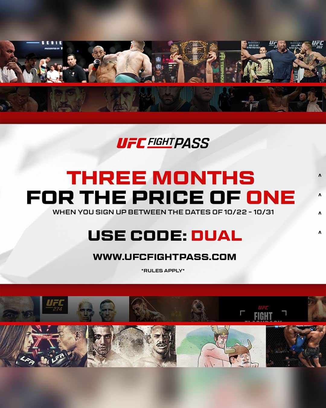 UFCさんのインスタグラム写真 - (UFCInstagram)「NCAA wrestling is now on @UFCFightPass   There's no better time to sign up! Get three months for the price of one with promo code 'dual' - sign up now until 10/31 to save!」10月28日 3時01分 - ufc