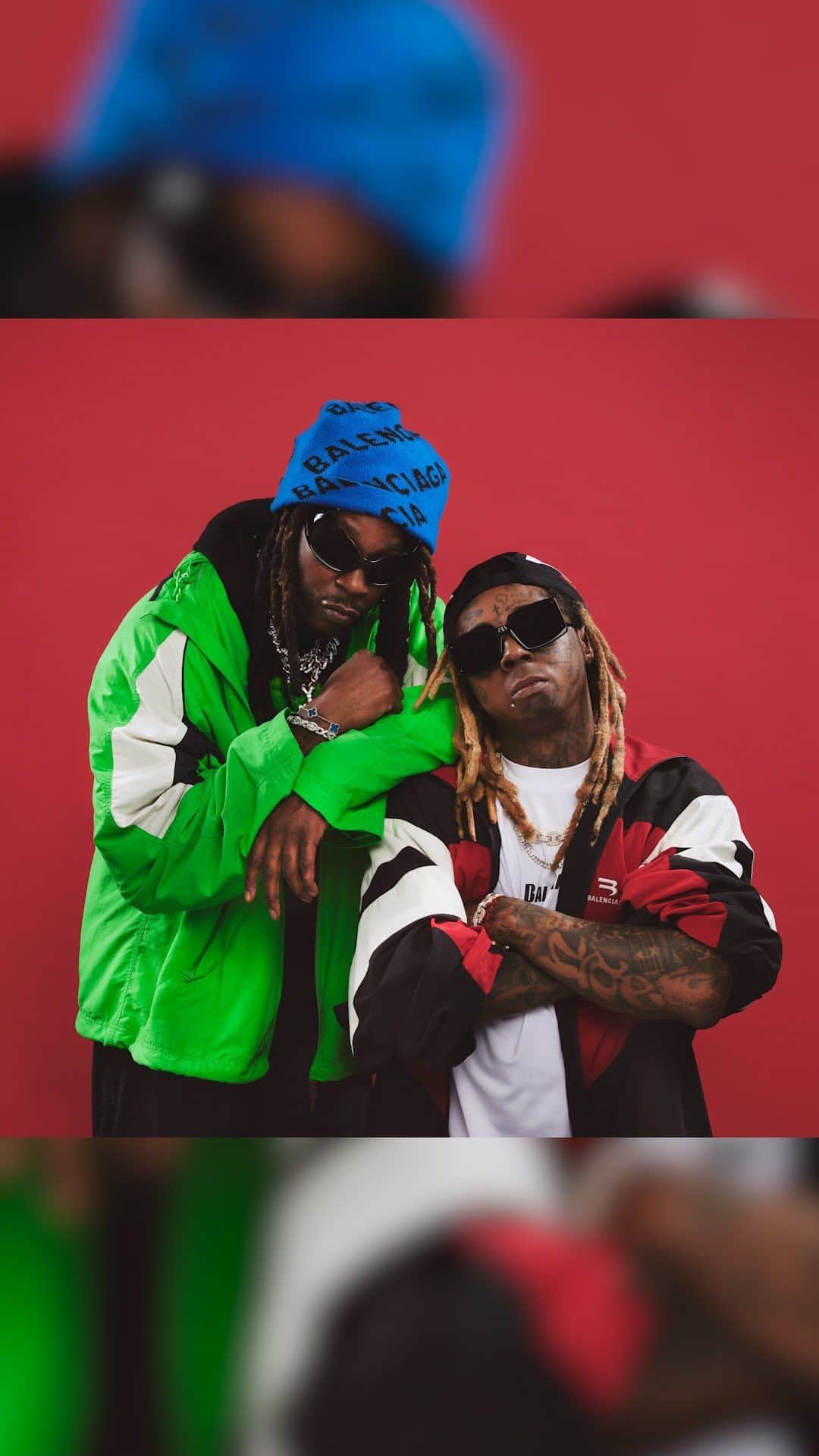 Apple Musicのインスタグラム：「@liltunechi kicks off the new season of #YoungMoneyRadio on Apple Music 1 with special guest @2chainz. Lock in to hear them talk about their upcoming album, ‘Welcome 2 Collegrove.’ Link in bio.」