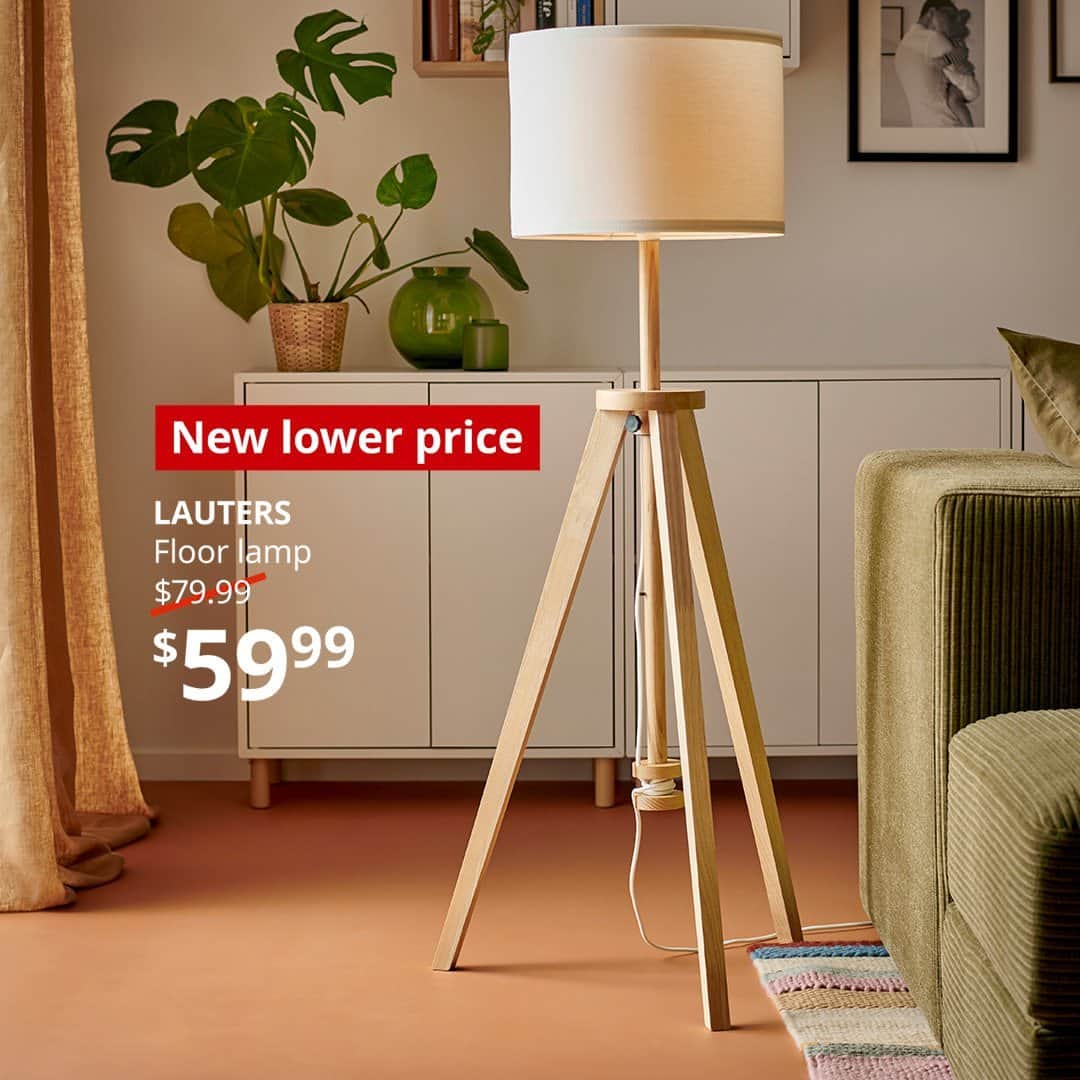 のインスタグラム：「Have you seen these new lower prices? Shop HUNDREDS of reduced prices on everything from storage to furniture to give your home a budget-friendly refresh. Shop link in bio.」