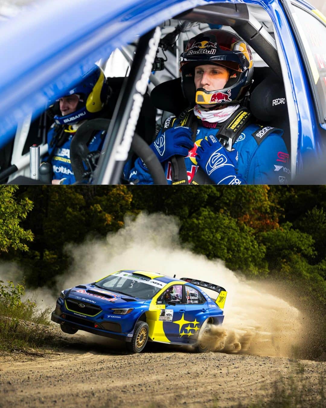 Subaru Rally Team USAさんのインスタグラム写真 - (Subaru Rally Team USAInstagram)「We are excited to announce @SubaruMotorsportsUSA is bringing their new 2023 WRX Open Class Rally Car and 2-time defending ARA National Champion, @BrandonSemenuk to the 2023 @VelocityInvitational  This car will be on our gravel course and will be ran flat-out by Brandon. When it’s not driving sideways it will be on display with @DirtFishRally in the @RaceSonoma paddock!  Less than 2 weeks to go! Tickets & Rally Experience Packages available at the link in the @VelocityInvitational bio! 🎫」10月28日 4時23分 - subarumotorsportsusa