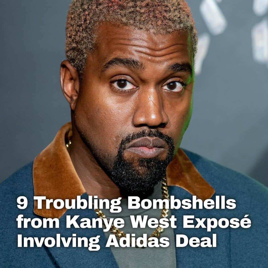 Just Jaredさんのインスタグラム写真 - (Just JaredInstagram)「The New York Times just dropped an exposé into Kanye West’s deal with Adidas and we recapped the 9 most troubling bombshells that were revealed. Head to the LINK IN BIO for everything you need to know. #KanyeWest #Adidas #Yeezy Photo: Getty」10月28日 5時23分 - justjared