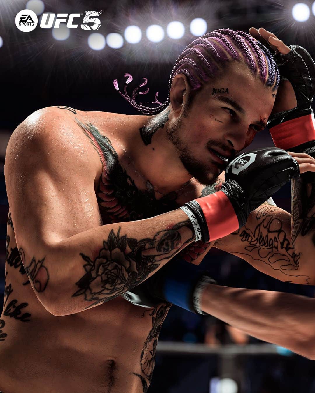 UFCのインスタグラム：「Who is your favorite fighter in #UFC5 so far?? 🎮  Don't have one yet?   Start fighting today! Link in bio to order!」