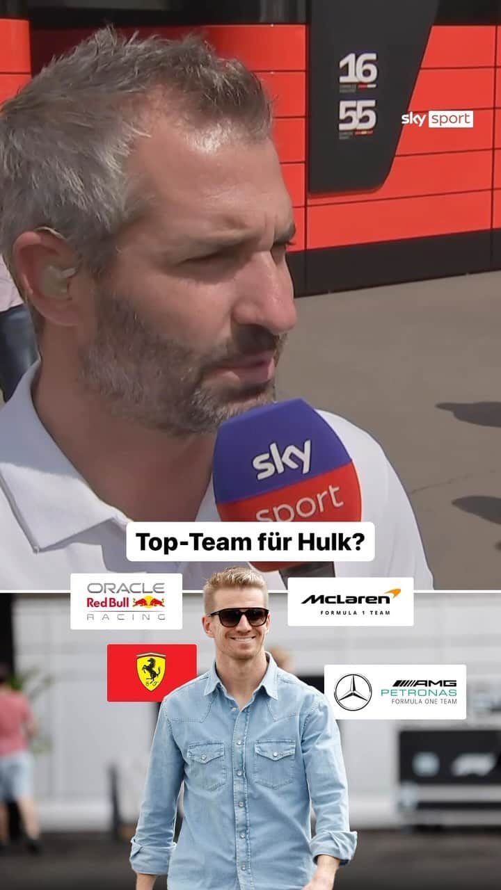 ティモ・グロックのインスタグラム：「@realglocktimo ist sich sicher: @hulkhulkenberg steht bei den Top Teams auf der Liste. 🤩 Bei welchem Team würdest du ihn gerne sehen?   #SkyF1 #F1 #Formel1 #Hülkenberg」